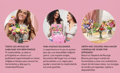 Kit de Flores Artesanales relajante - Blooms by Play-Doh